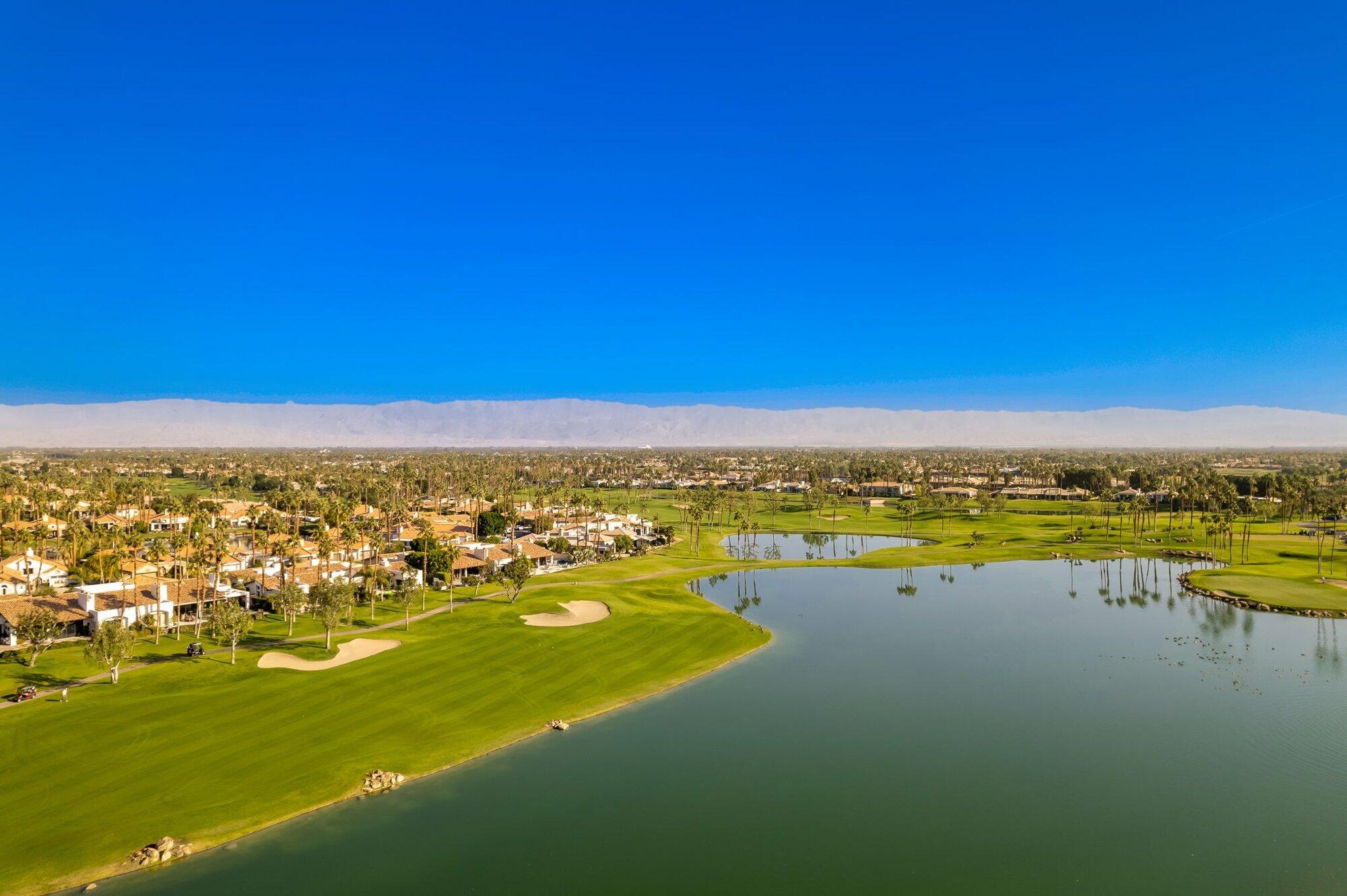 55880 Pinehurst La Quinta, CA 92253 - Photo 13 of 54 a view of lake view and mountain
