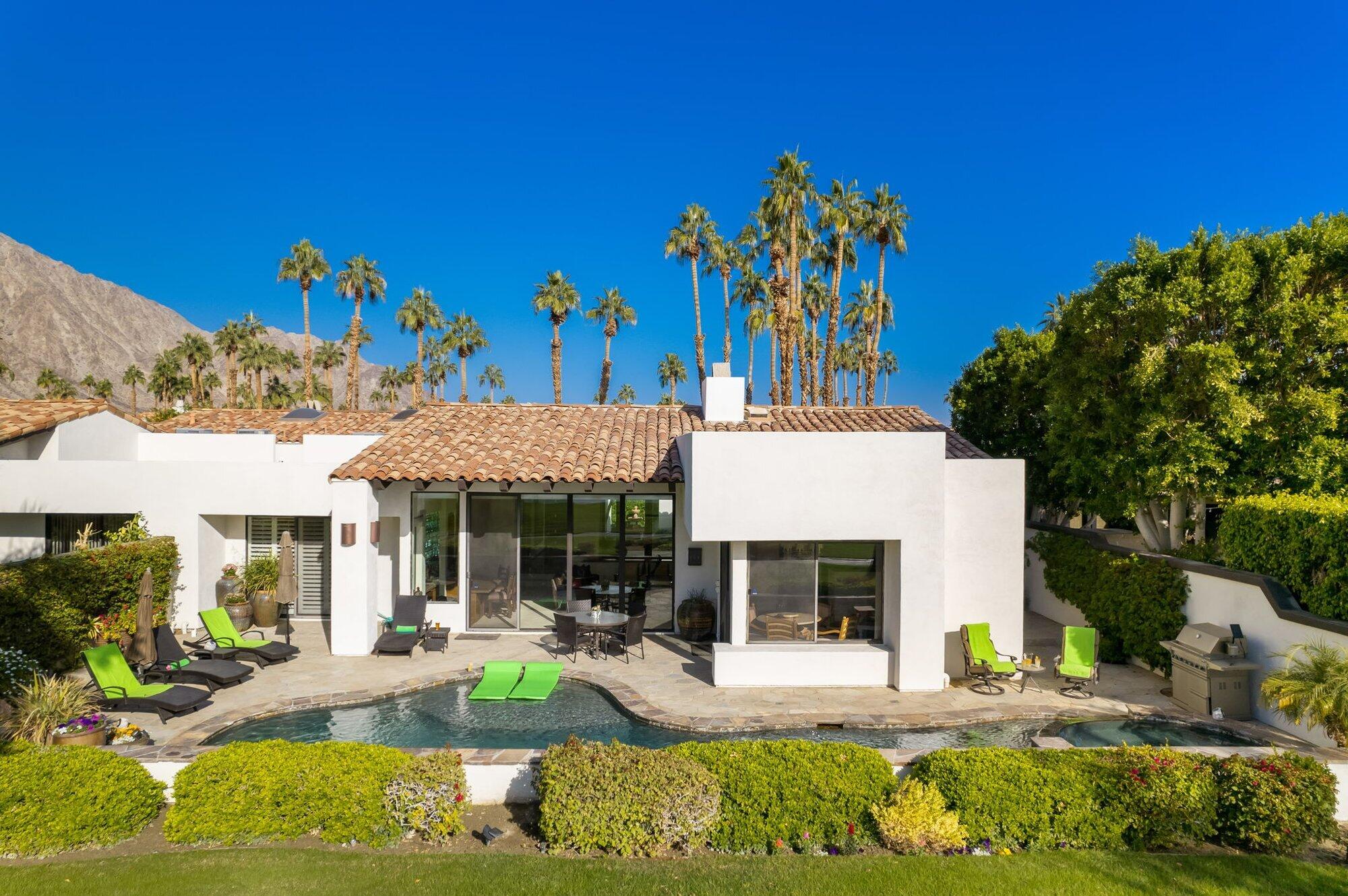 55880 Pinehurst La Quinta, CA 92253 - Photo 8 of 54 a view of house with outdoor space and swimming pool