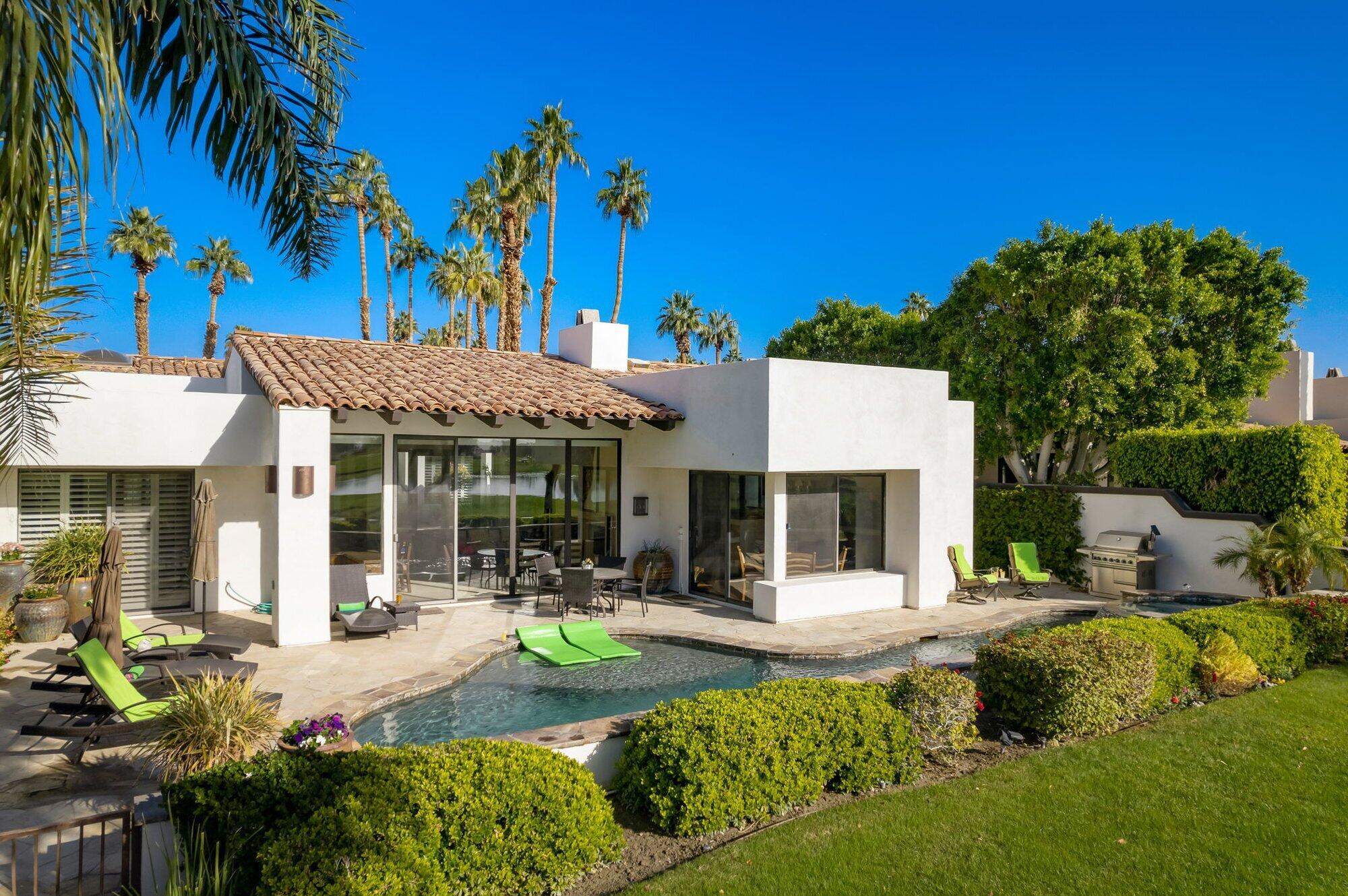 55880 Pinehurst La Quinta, CA 92253 - Photo 9 of 54 a view of a house with backyard and sitting area
