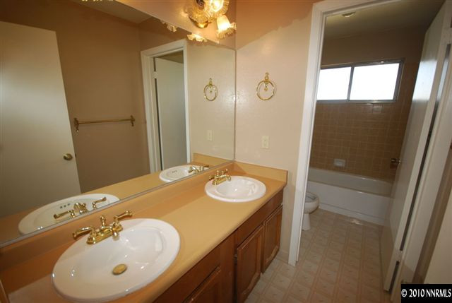 10505 Wells Fargo Road Reno, NV 89508 - Photo 6 of 9 a bathroom with a sink and a mirror