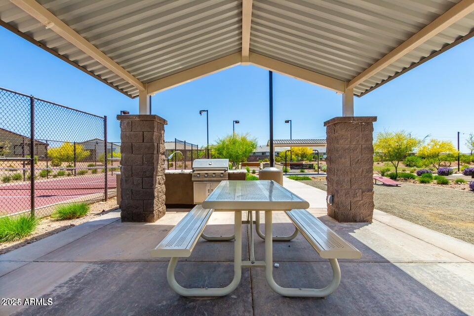 12047 East Sereno Road Gold Canyon, AZ 85118 - Photo 68 of 75 Peralta Canyon ramada pickleball