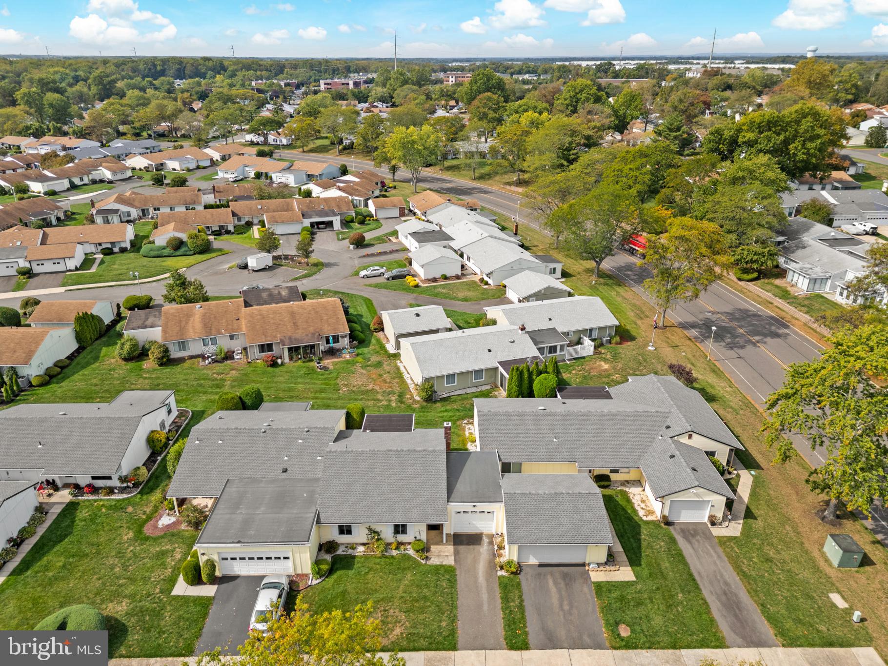 25C Pitman Road, Unit B Monroe Township, NJ 08831 - Photo 29 of 29 an aerial view of residential houses with outdoor space