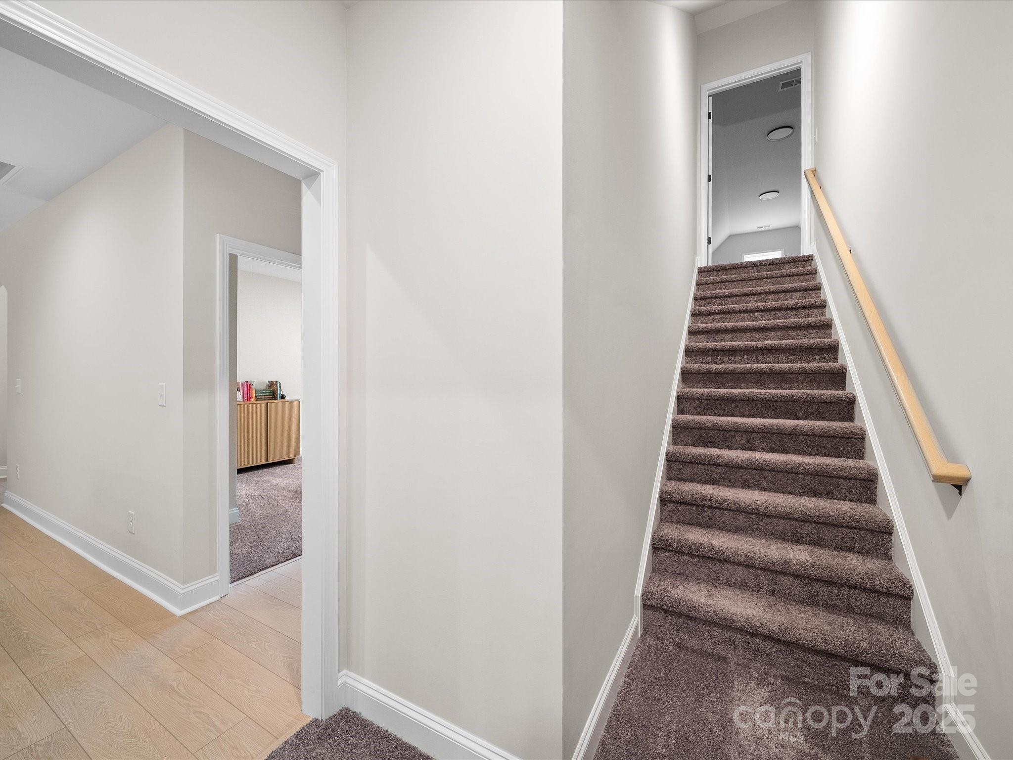 5408 Unionville Road Monroe, NC 28110 - Photo 25 of 31 a view of a hallway with wooden floor and entryway
