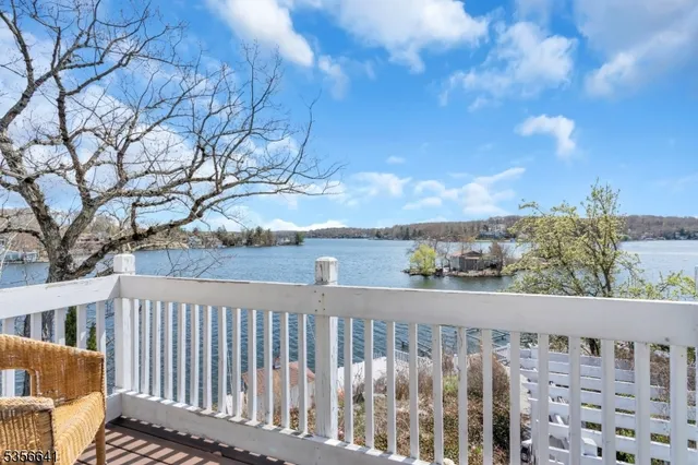 a view of a street from a balcony
