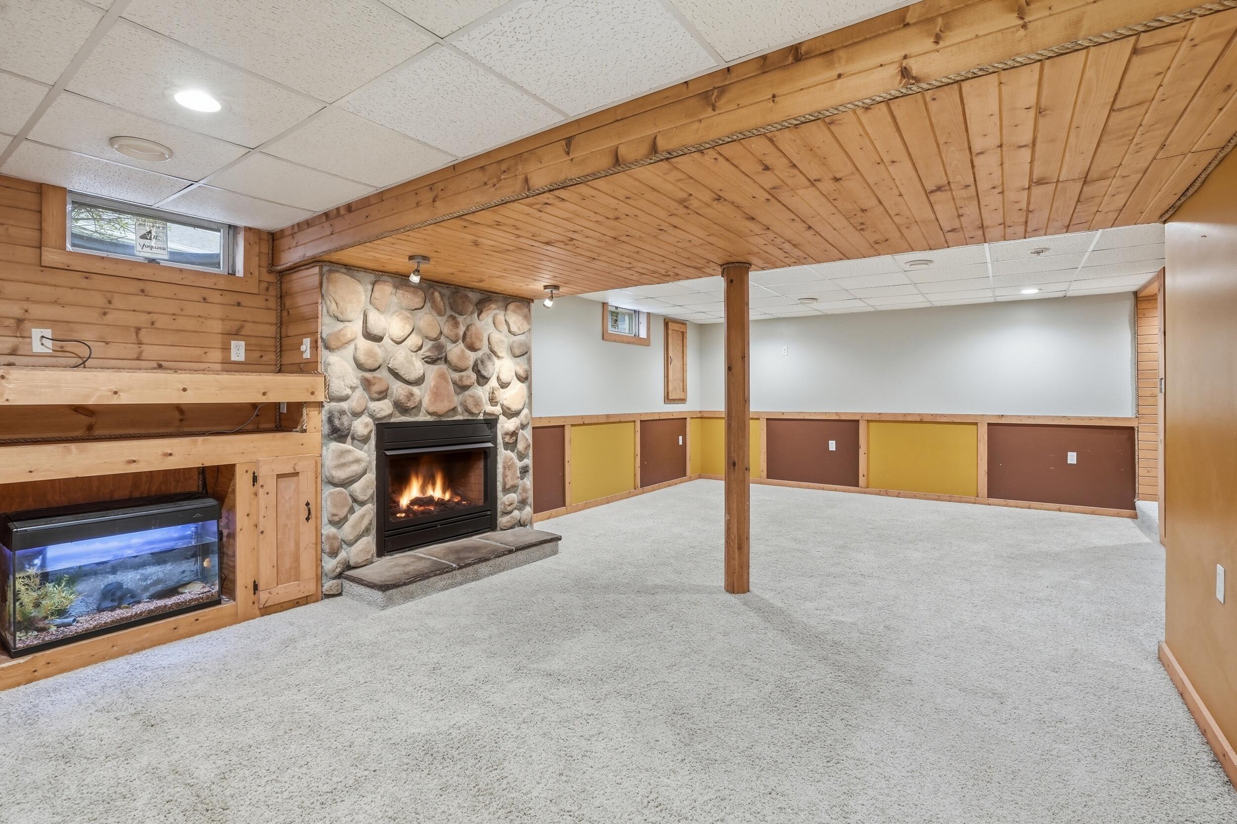 12358 Tippecanoe Place Crown Point, IN 46307 - Photo 24 of 30 a view of a livingroom with a fireplace