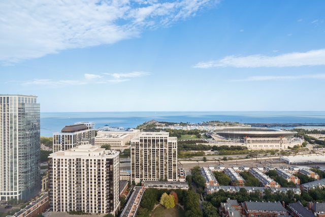 100 East 14th Street, Unit 708 Chicago, IL 60605 - Photo 23 of 25 a view of a city with tall buildings