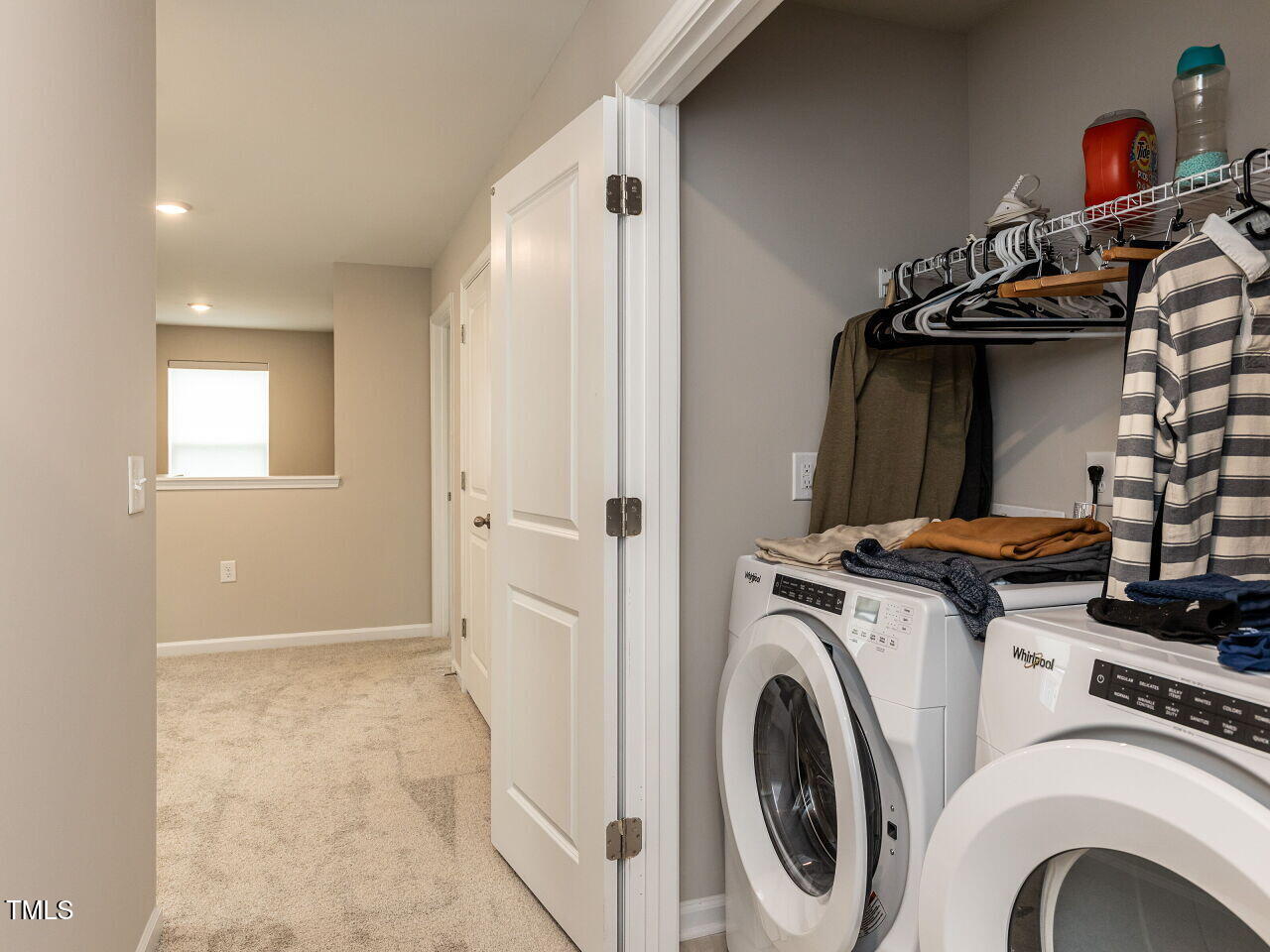 730 Firebrick Drive Cary, NC 27519 - Photo 30 of 38 a view of a storage & utility room with washer and dryer