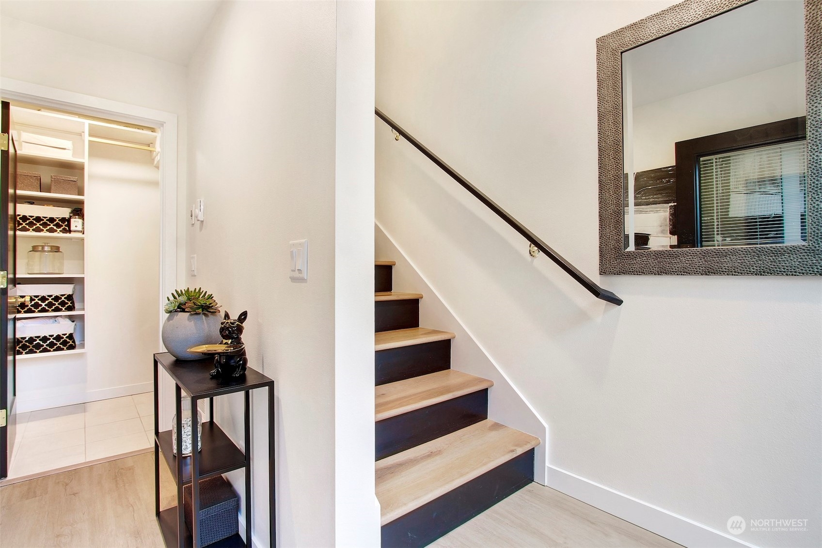 1213 East Mercer Street Seattle, WA 98102 - Photo 6 of 29 a view of entryway and hall with wooden floor