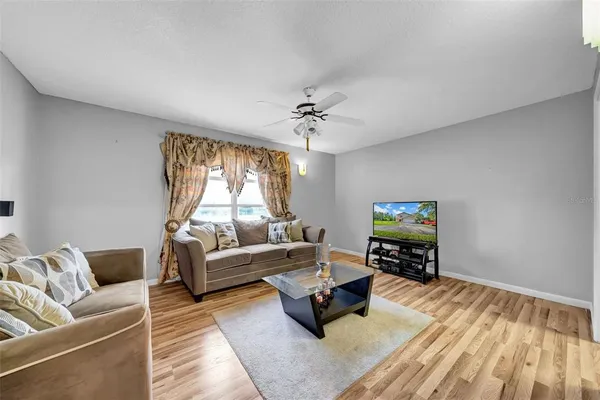 a view of a house with a big yard