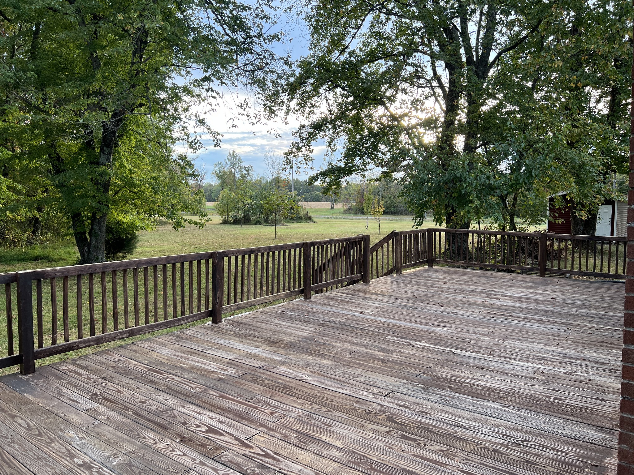 3019 Friendship Road Cross Plains, TN 37049 - Photo 28 of 39 a view of balcony with wooden floor and fence