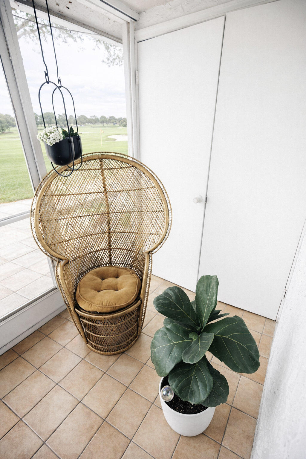 2403 Lowson Boulevard, Unit D Delray Beach, FL 33445 - Photo 19 of 21 a view of a dining room with furniture window and outside view