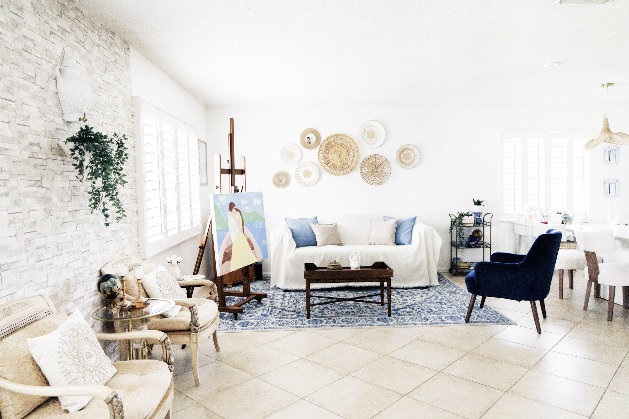 2403 Lowson Boulevard, Unit D Delray Beach, FL 33445 - Photo 7 of 21 a living room with furniture and wooden floor