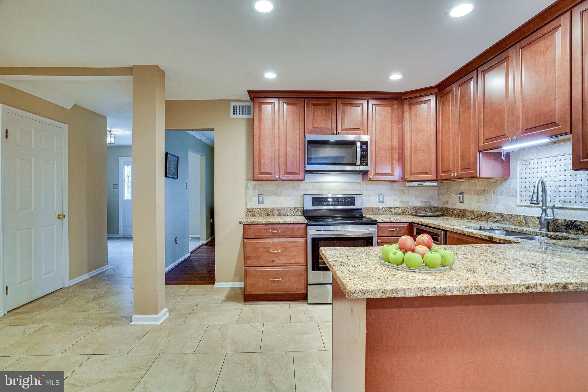 9141 Rockefeller Lane Springfield, VA 22153 - Photo 8 of 71 Kitchen flows easily to rest of main level