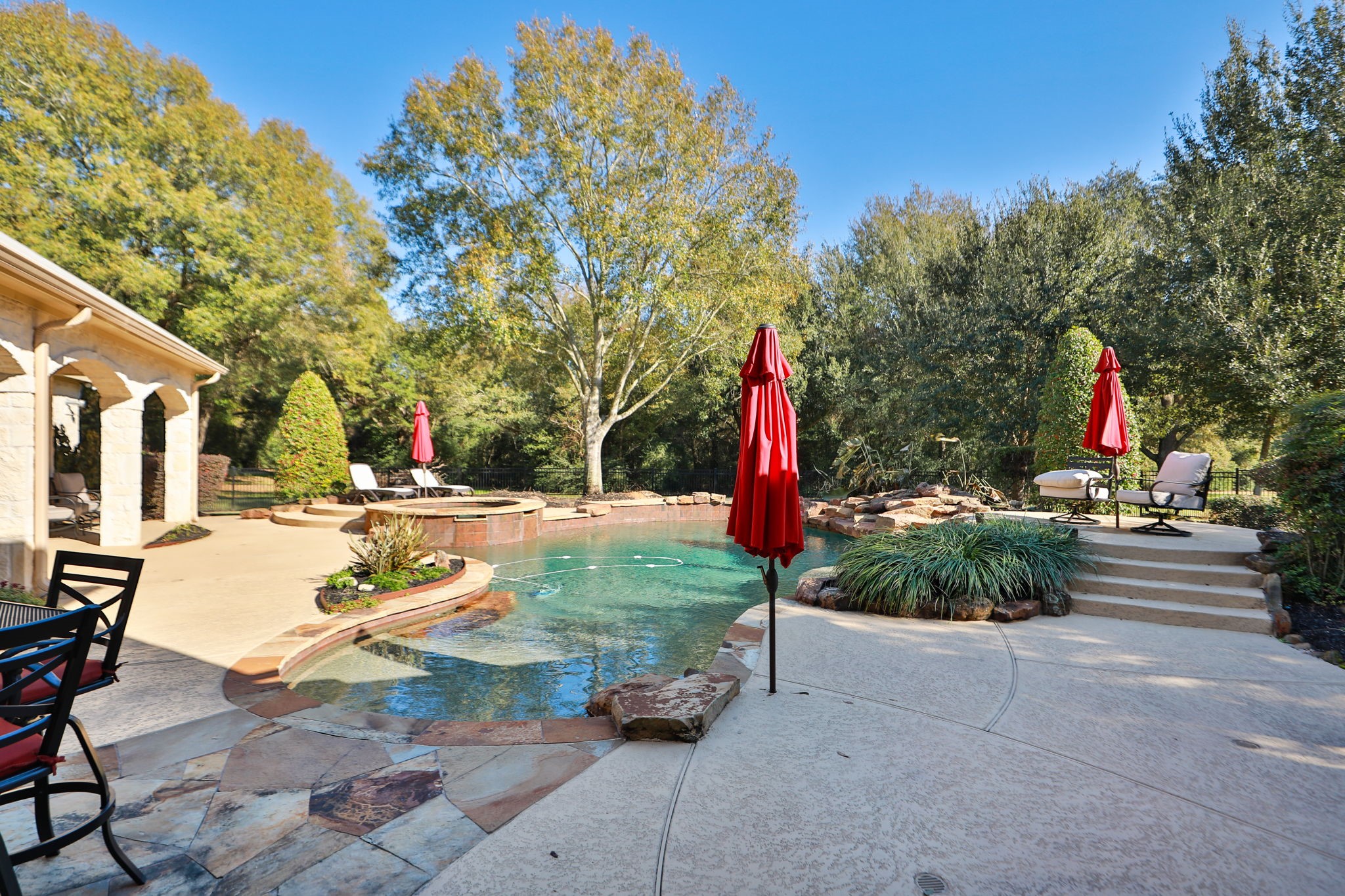 15601 Brown Road Tomball, TX 77377 - Photo 41 of 48 a view of a park with large trees
