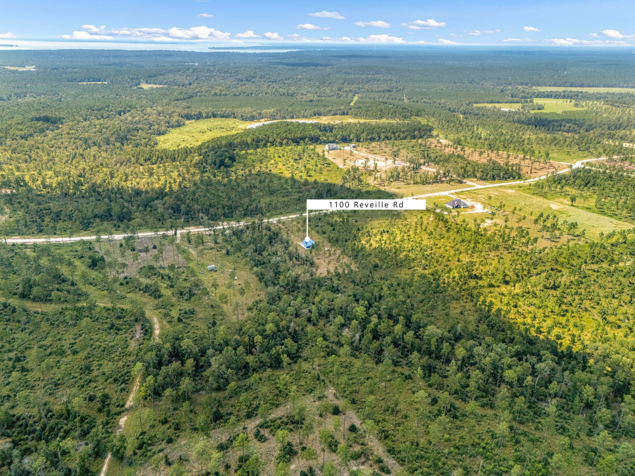 1100 Reveille Road Livingston, TX 77351 - Photo 19 of 20 a view of an ocean and a beach