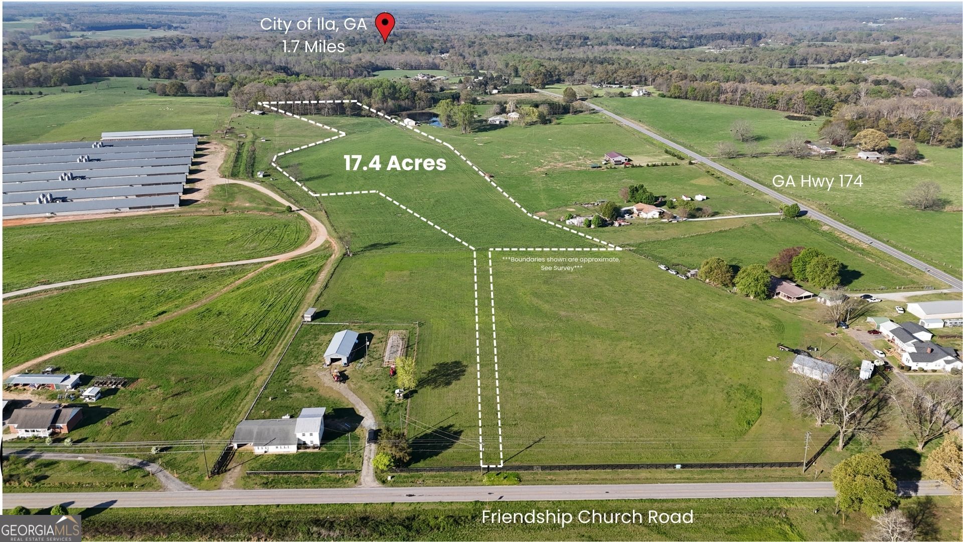 0 Friendship Church Road Danielsville, GA 30633 - Photo 1 of 1 Gallery Image 1