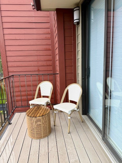 1501 Barton Springs Road, Unit 231 Austin, TX 78704 - Photo 2 of 23 Front balcony with views of the Austin city skyline.