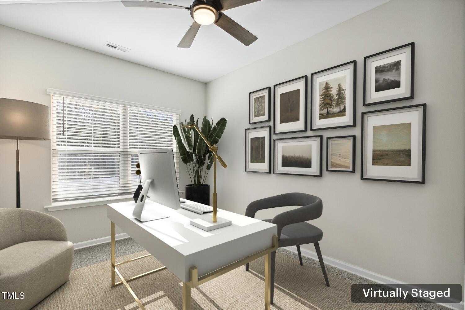192 Springhill Lane Garner, NC 27529 - Photo 23 of 43 a workspace with furniture and window
