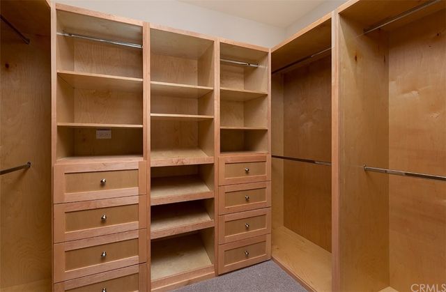 a view of walk in closet