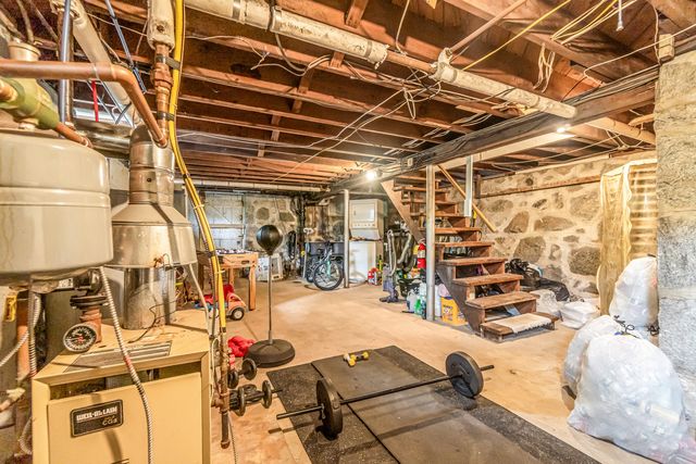 a view of storage and utility room