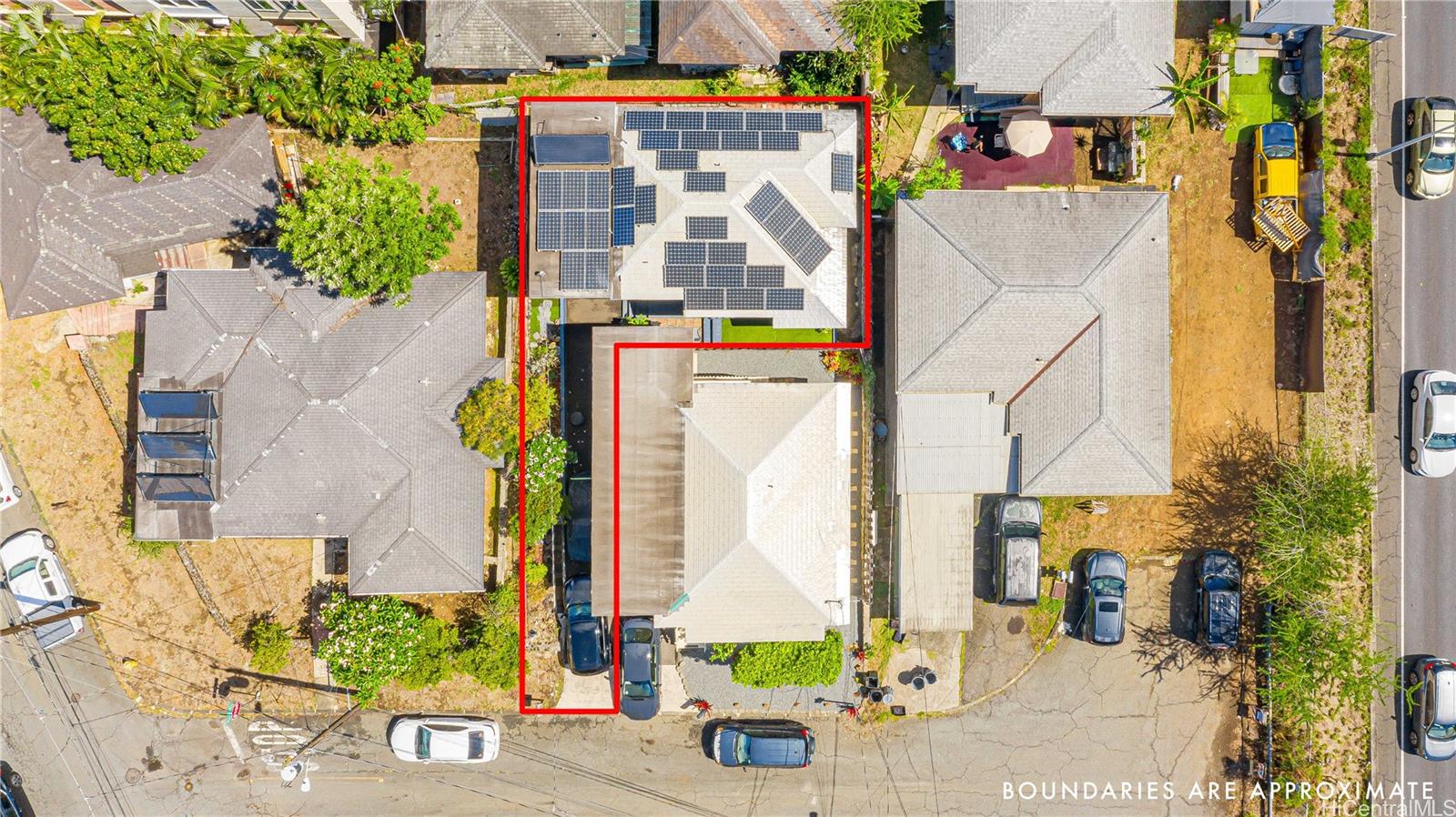 1508 Frear Street, Unit B Honolulu, HI 96813 - Photo 15 of 15 an aerial view of residential houses with outdoor space