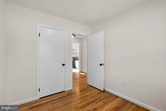 a view of wooden floor