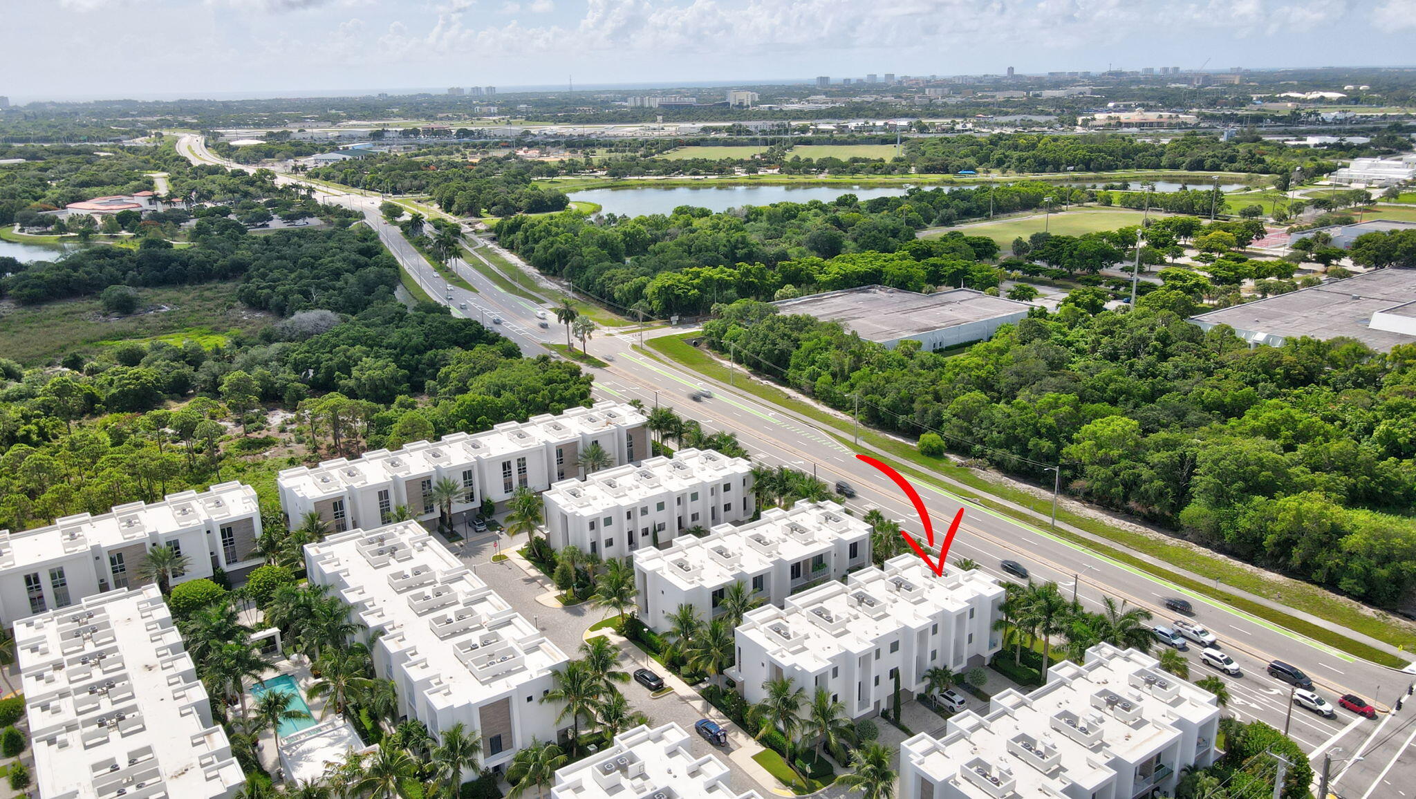 4010 Northwest 18th Way Boca Raton, FL 33431 - Photo 34 of 35 a view of a city with ocean view