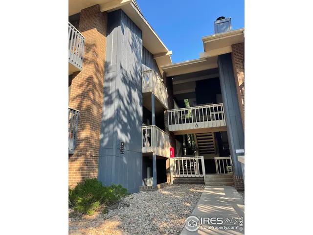 a front view of a building