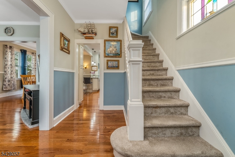 119 Edgewood Road Linden, NJ 07036 - Photo 3 of 31 a view of entryway and hall with wooden floor