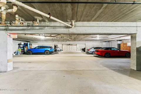 a view of a building with garden