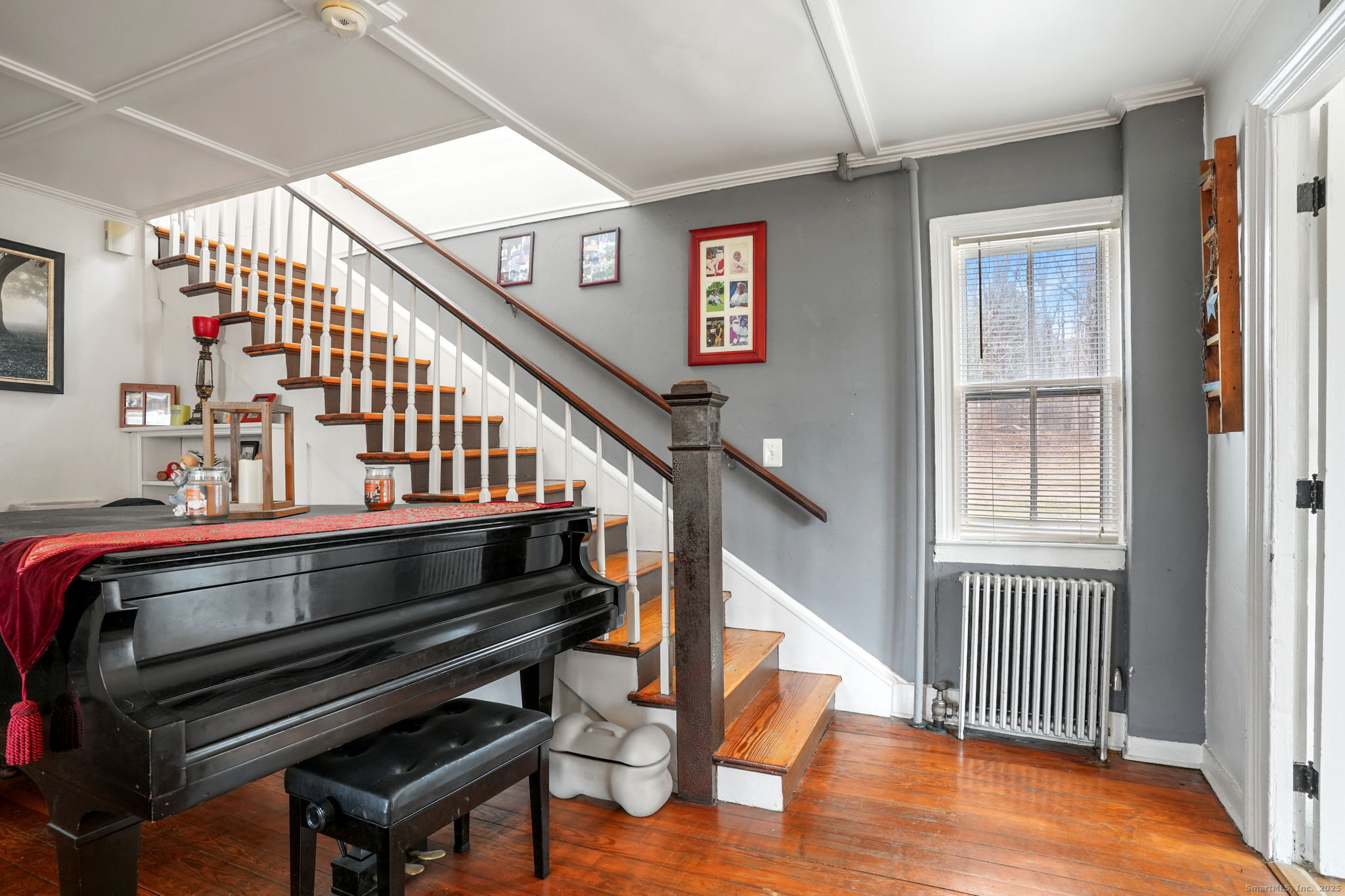 216 Baker Road Roxbury, CT 06783 - Photo 5 of 33 a view of entryway and hall with wooden floor