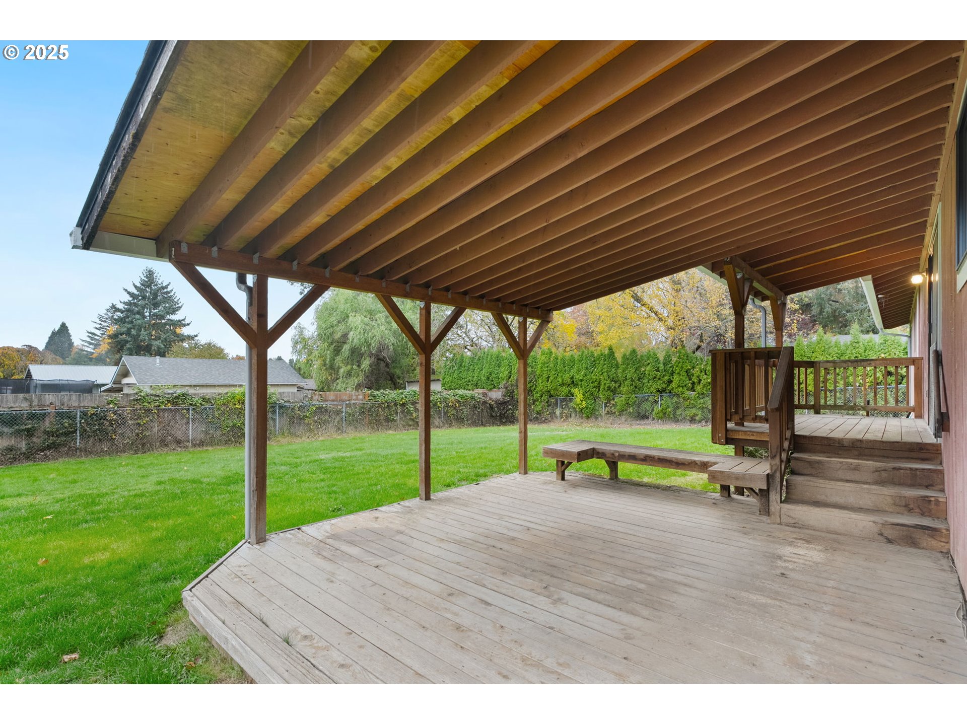 2433 Southeast Barnes Road Gresham, OR 97080 - Photo 23 of 27 a view of a park with wooden fence