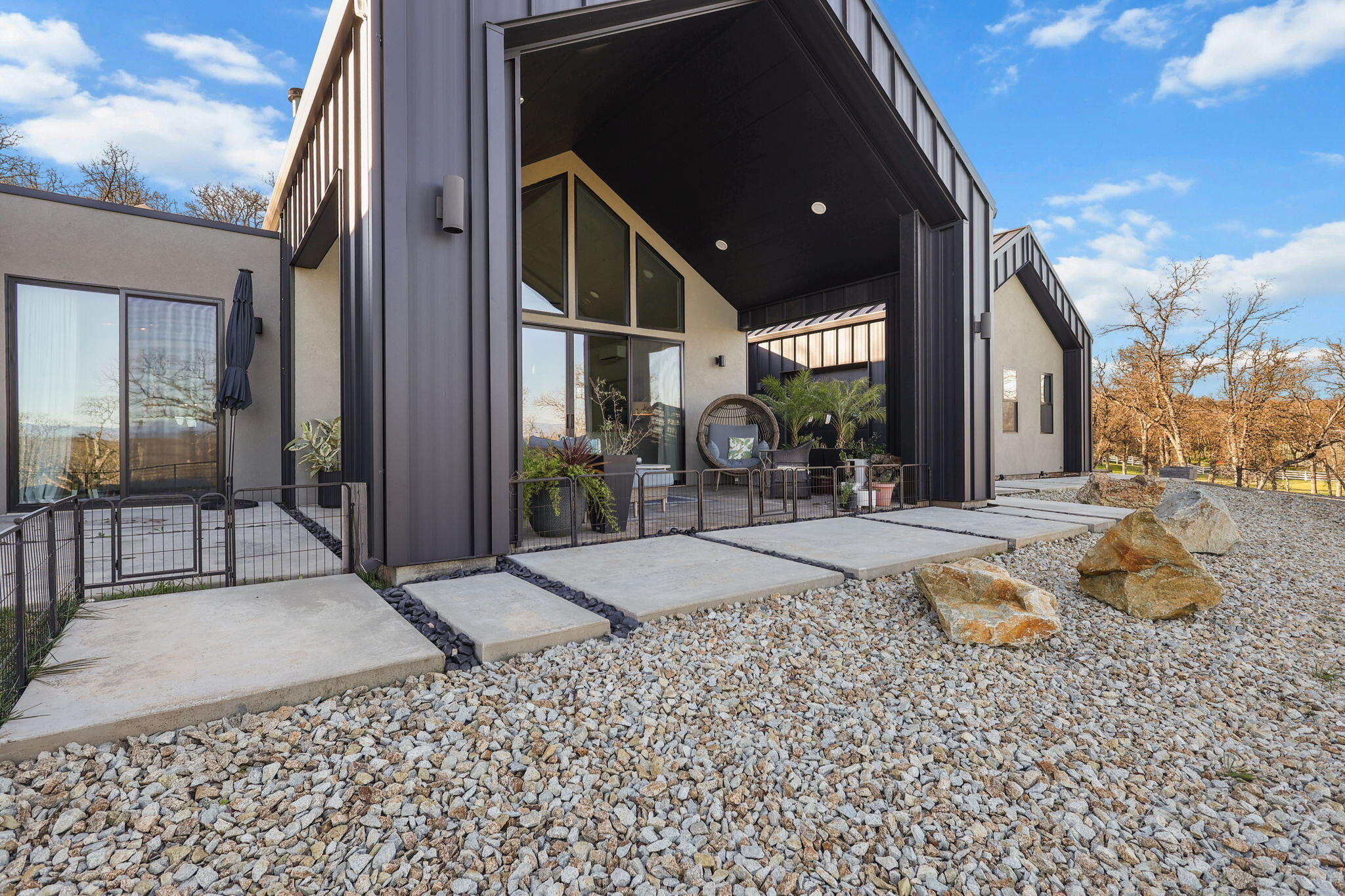 8202 Maynard Road Palo Cedro, CA 96073 - Photo 50 of 74 Covered Patio Views