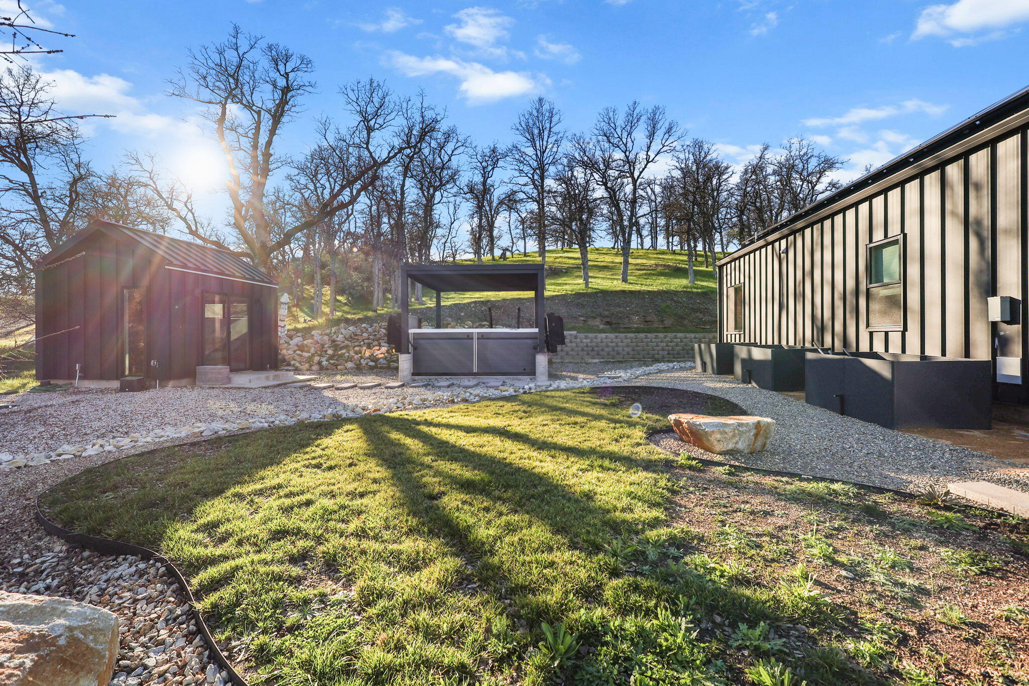 8202 Maynard Road Palo Cedro, CA 96073 - Photo 56 of 74 Grass area and garden beds