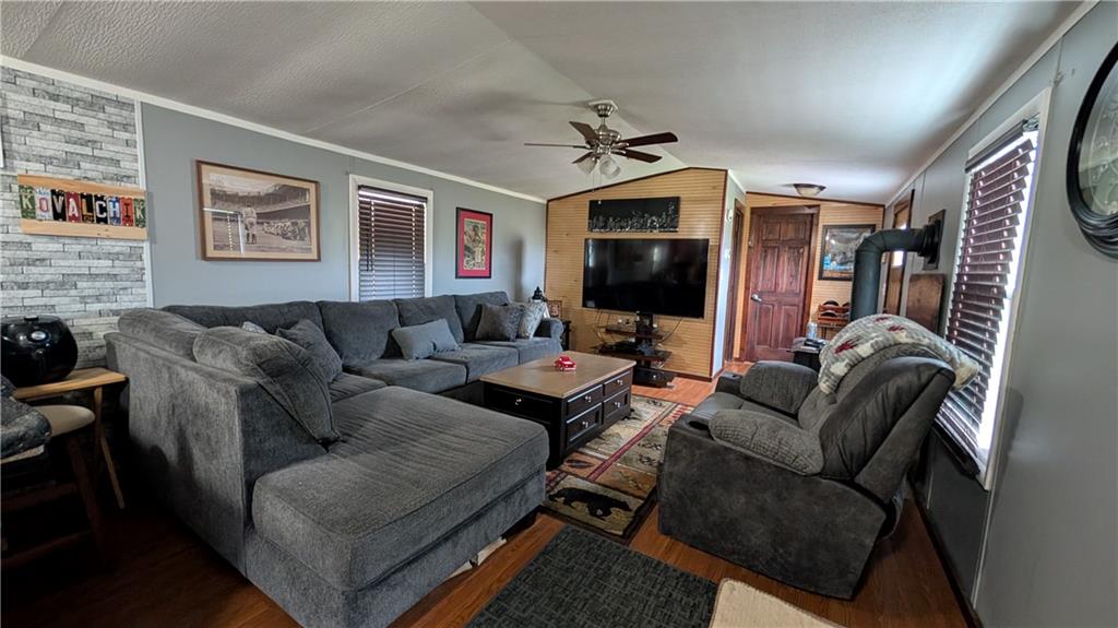 203 Colvin Road Greensboro, PA 15338 - Photo 6 of 20 a living room with furniture a ceiling fan and a window