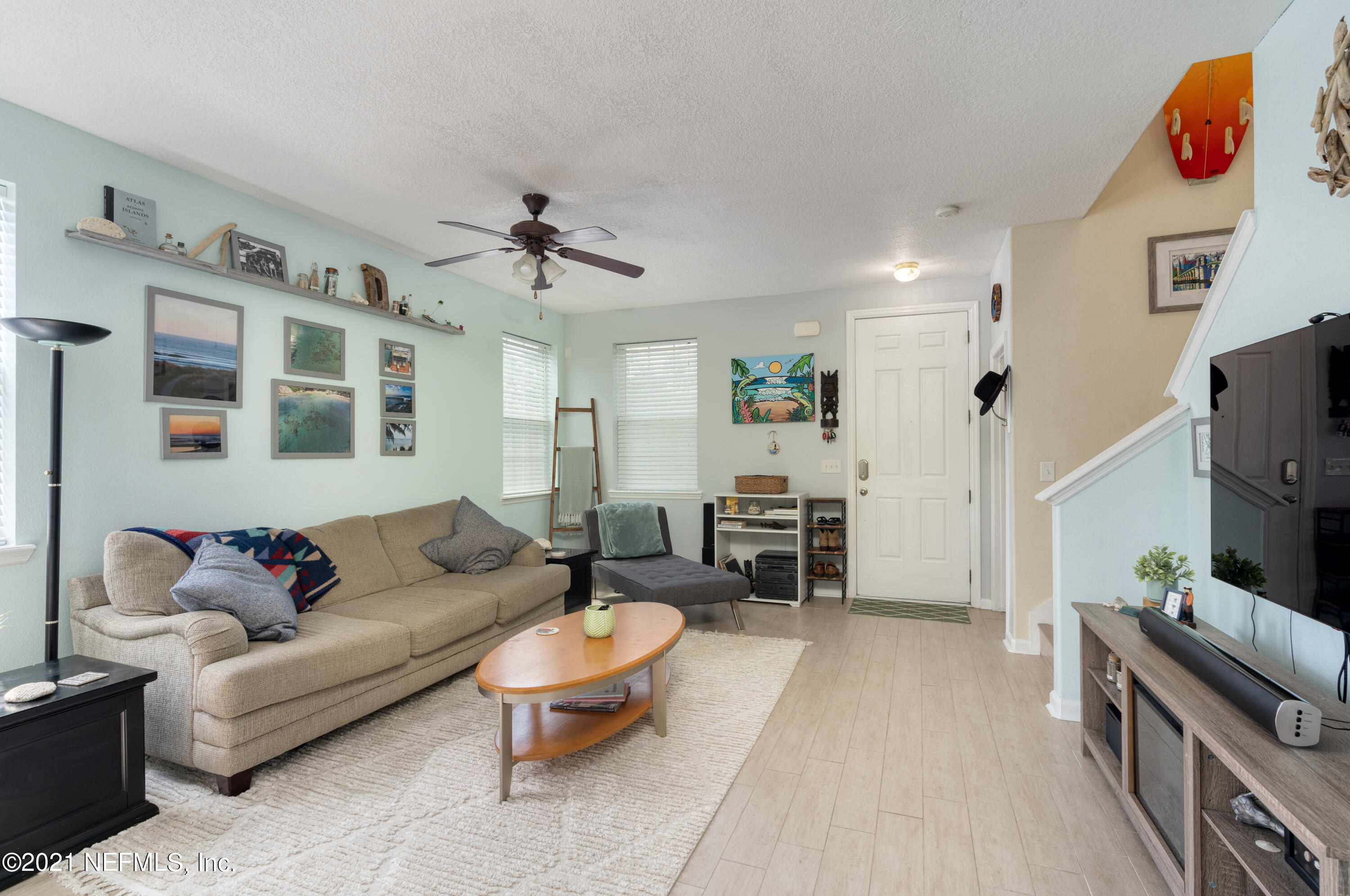 167 Bay Bridge Drive St. Augustine, FL 32080 - Photo 10 of 32 a living room with furniture and wooden floor
