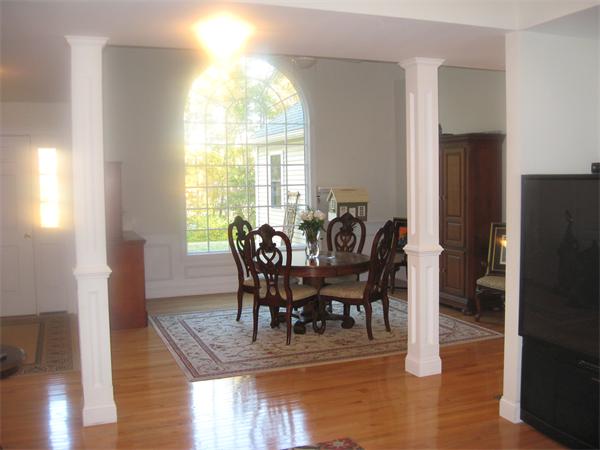 46 Daniels Road Charlton, MA 01507 - Photo 6 of 30 a view of a dining room with furniture and a window