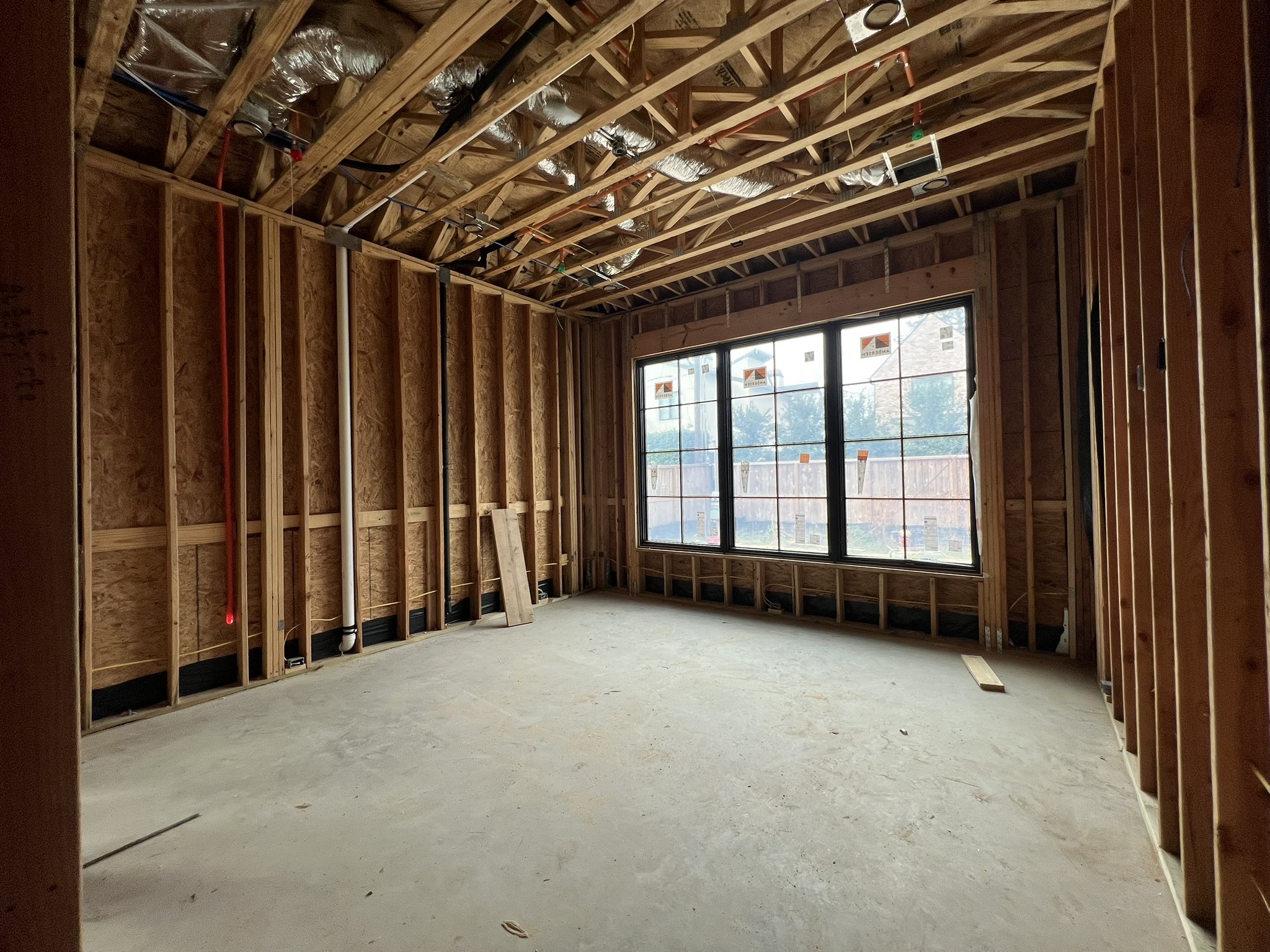 8002 Anadell Street Houston, TX 77055 - Photo 8 of 13 a view of an empty room with a balcony