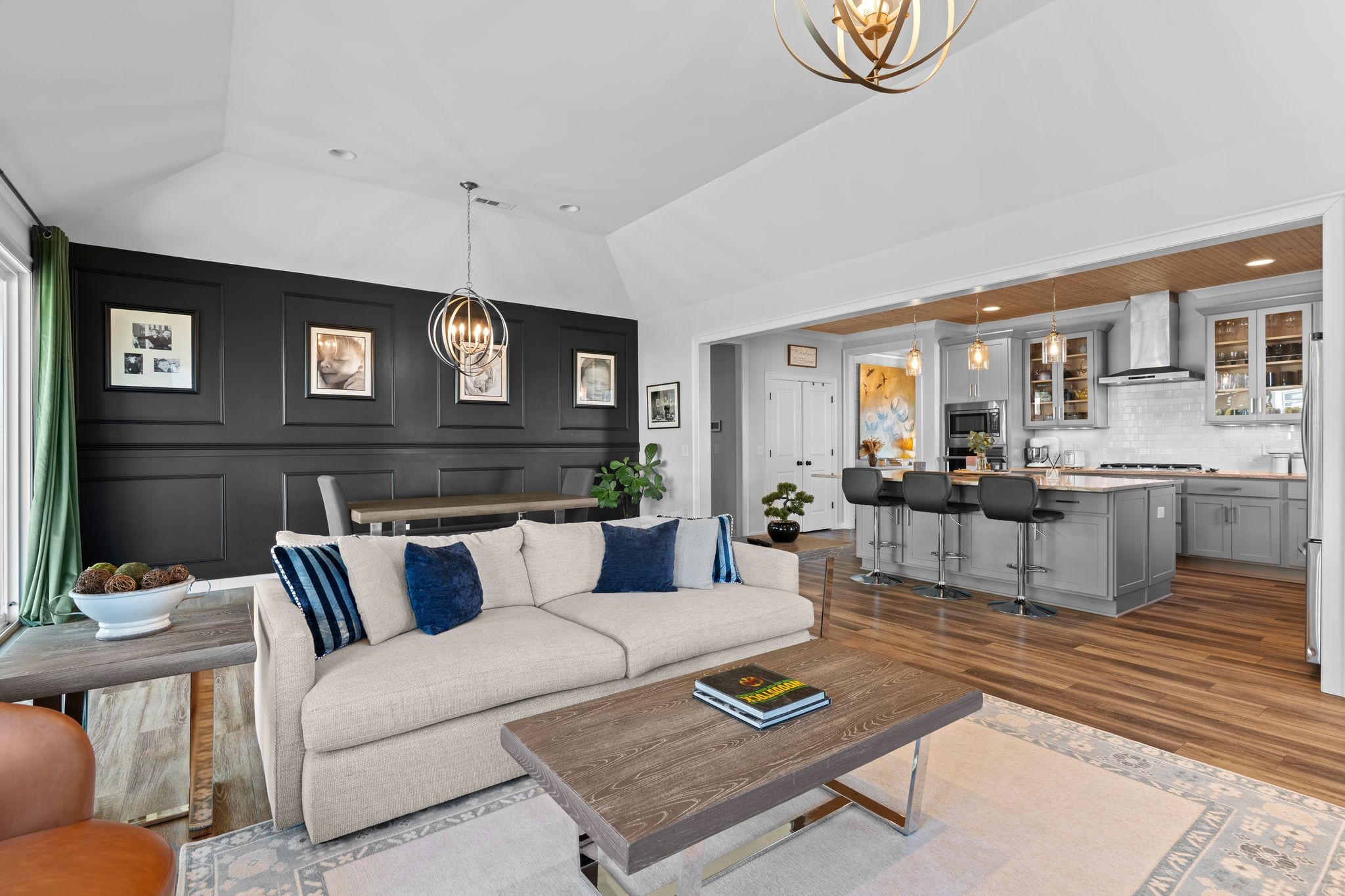 257 Croft Way Mount Juliet, TN 37122 - Photo 15 of 47 a living room with furniture and kitchen view