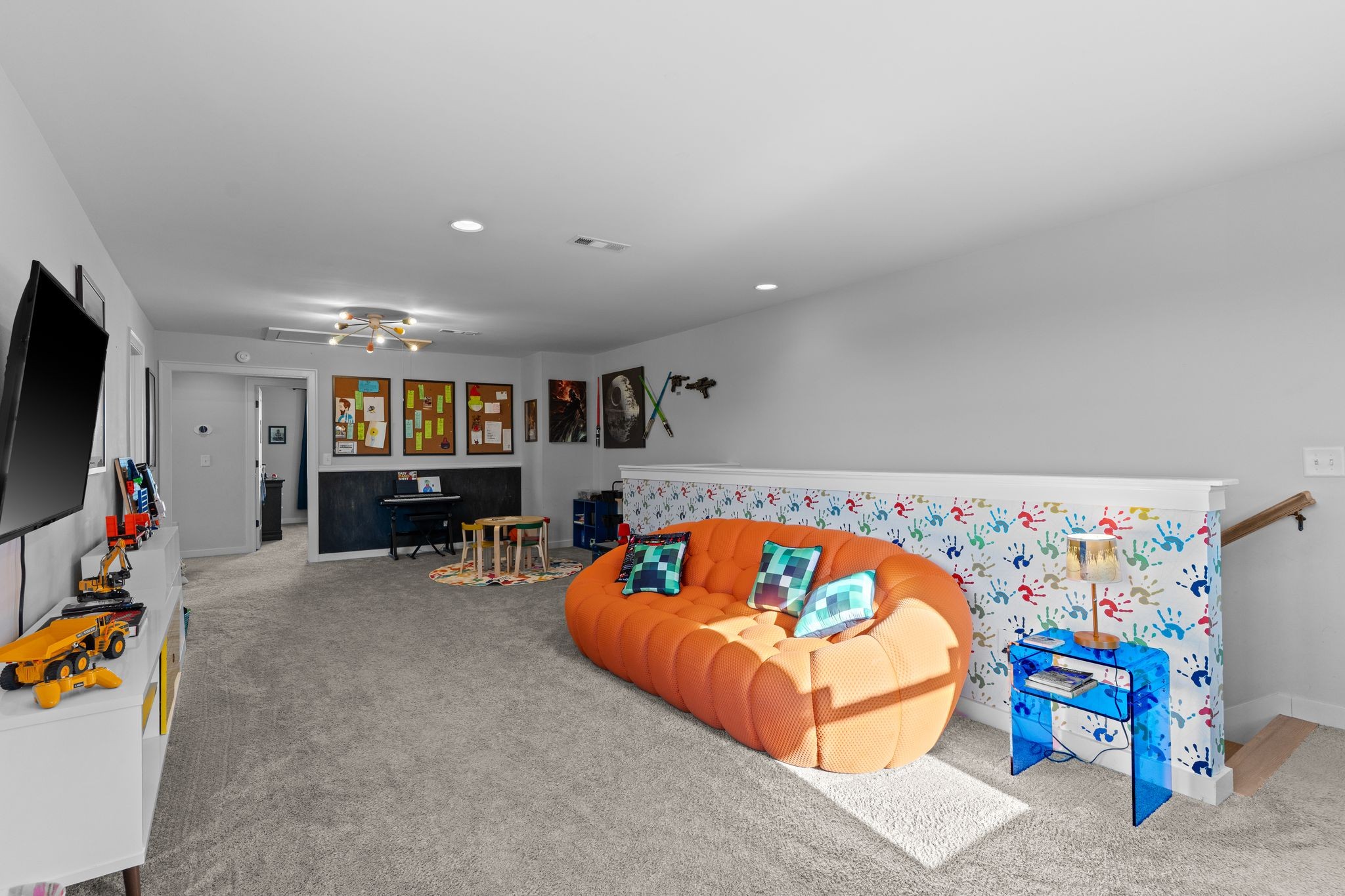 257 Croft Way Mount Juliet, TN 37122 - Photo 25 of 47 an outdoor living room with furniture and a flat screen tv
