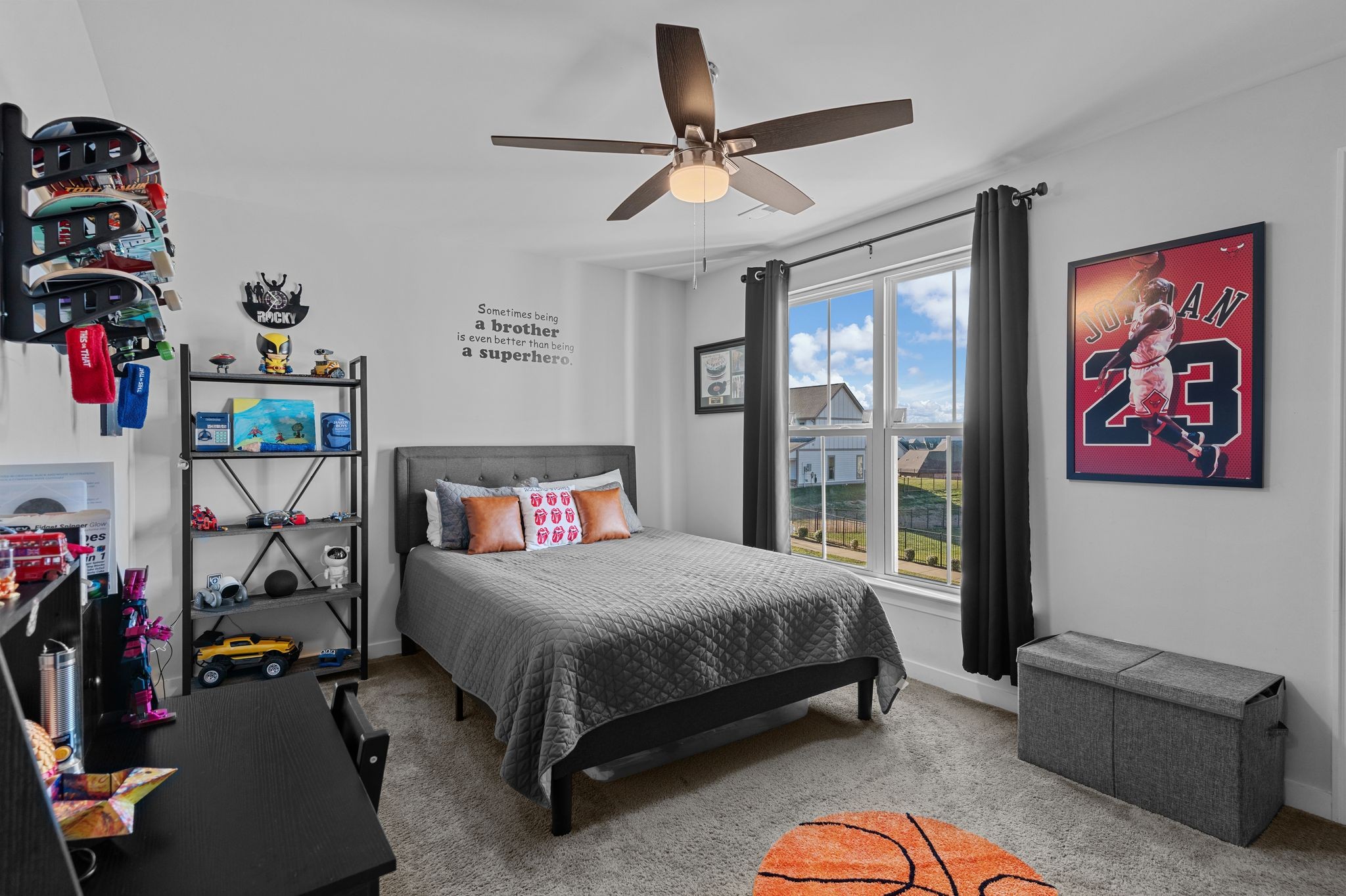 257 Croft Way Mount Juliet, TN 37122 - Photo 27 of 47 a bedroom with a bed and a window