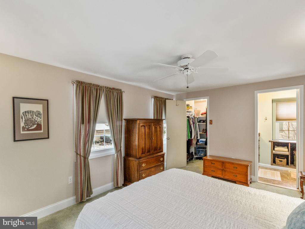 1706 Truro Road Crofton, MD 21114 - Photo 40 of 46 master bedroom w/ walk in closet & full bath