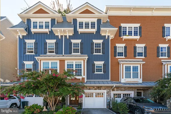 a front view of a residential apartment building