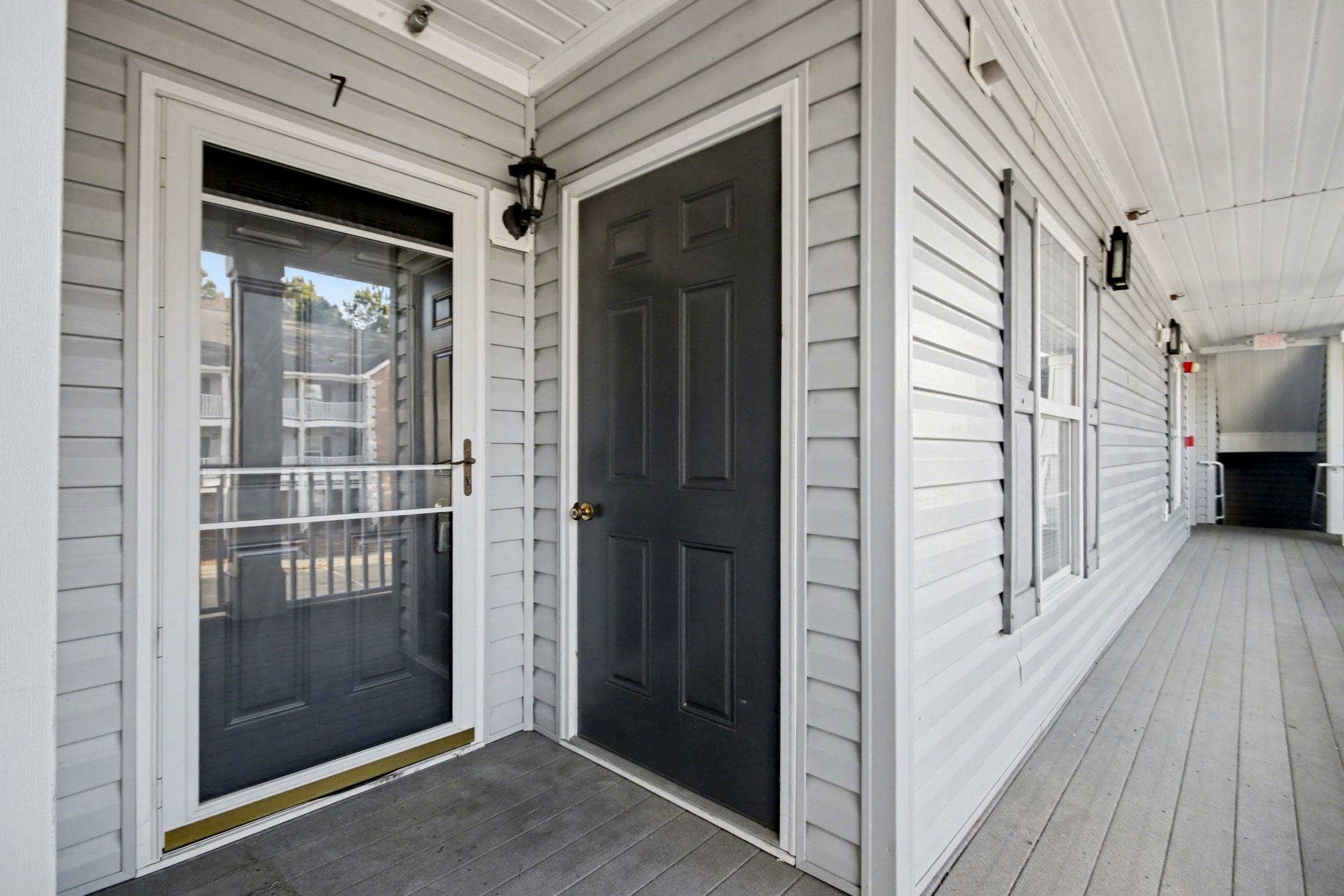 4853 Meadowsweet Drive, Unit 1807 Myrtle Beach, SC 29579 - Photo 3 of 40 Front entrance with storm door