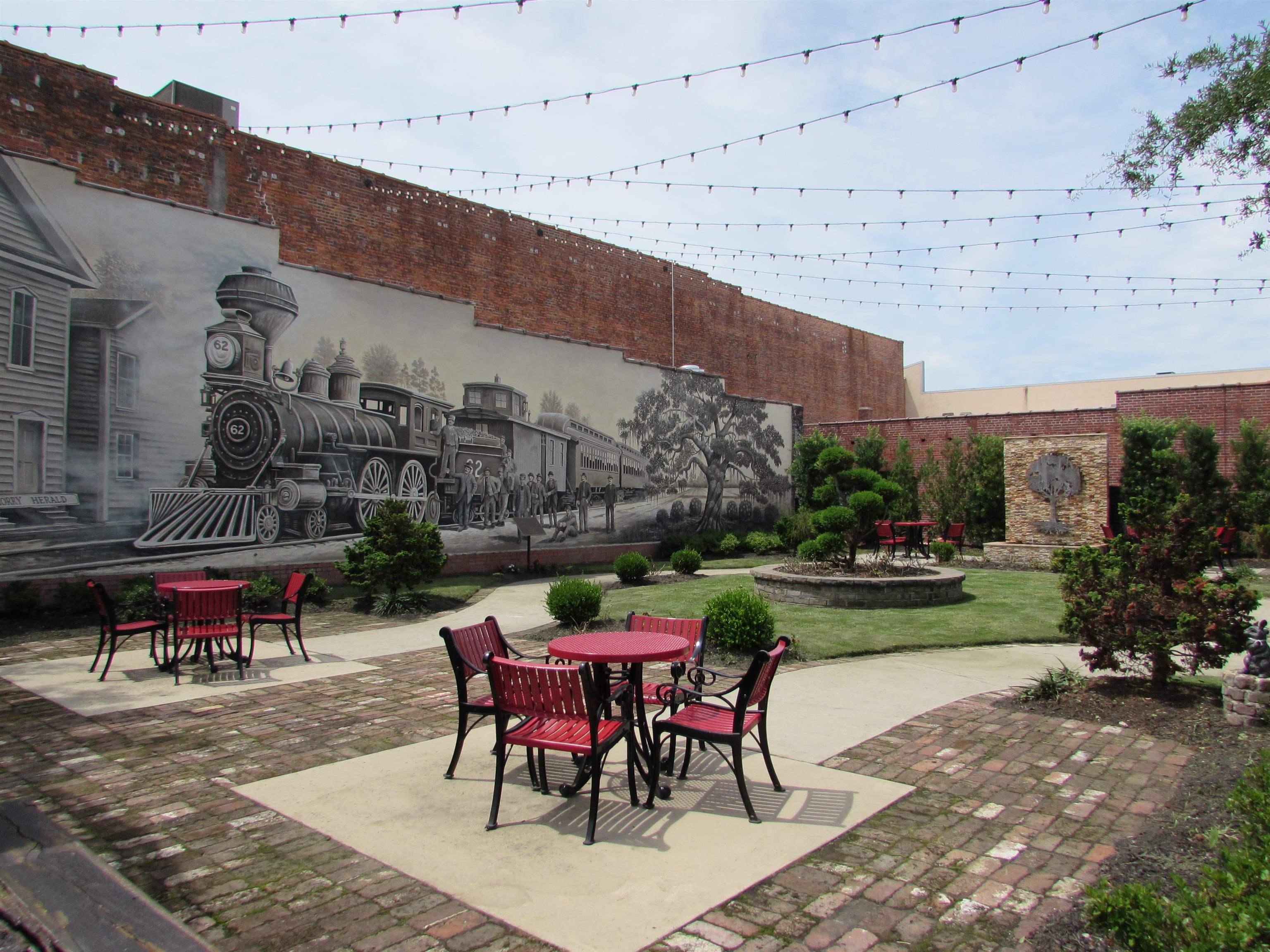 4853 Meadowsweet Drive, Unit 1807 Myrtle Beach, SC 29579 - Photo 39 of 40 Train Mural in Downtown Conway