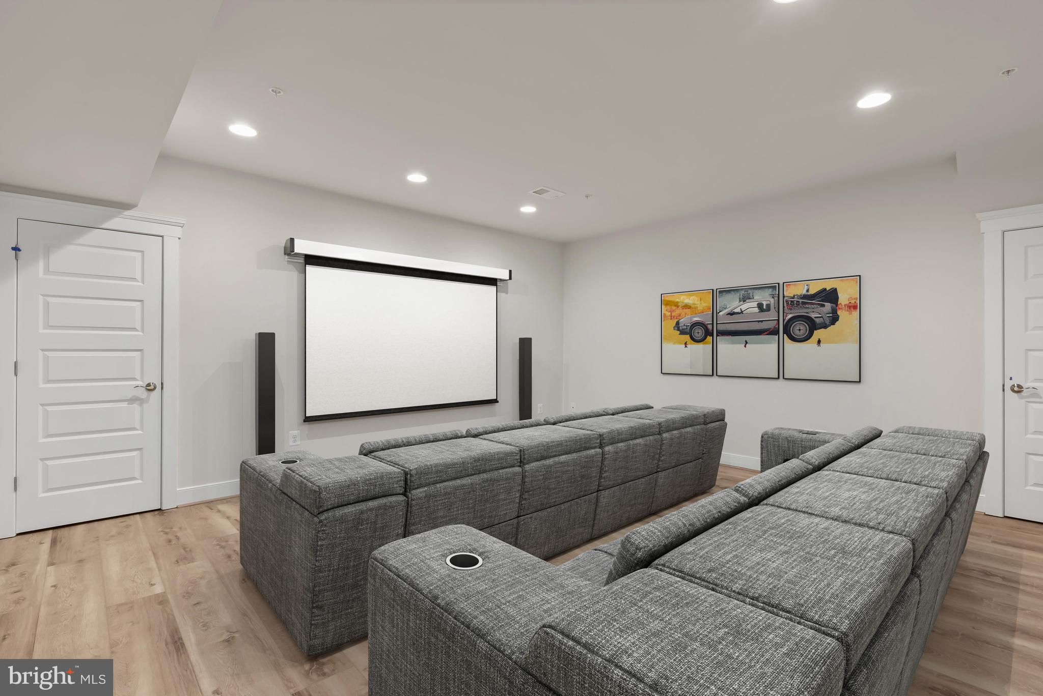 2844 Water Strider Way Odenton, MD 21113 - Photo 5 of 66 Media Room Staged Using Virtual Tools