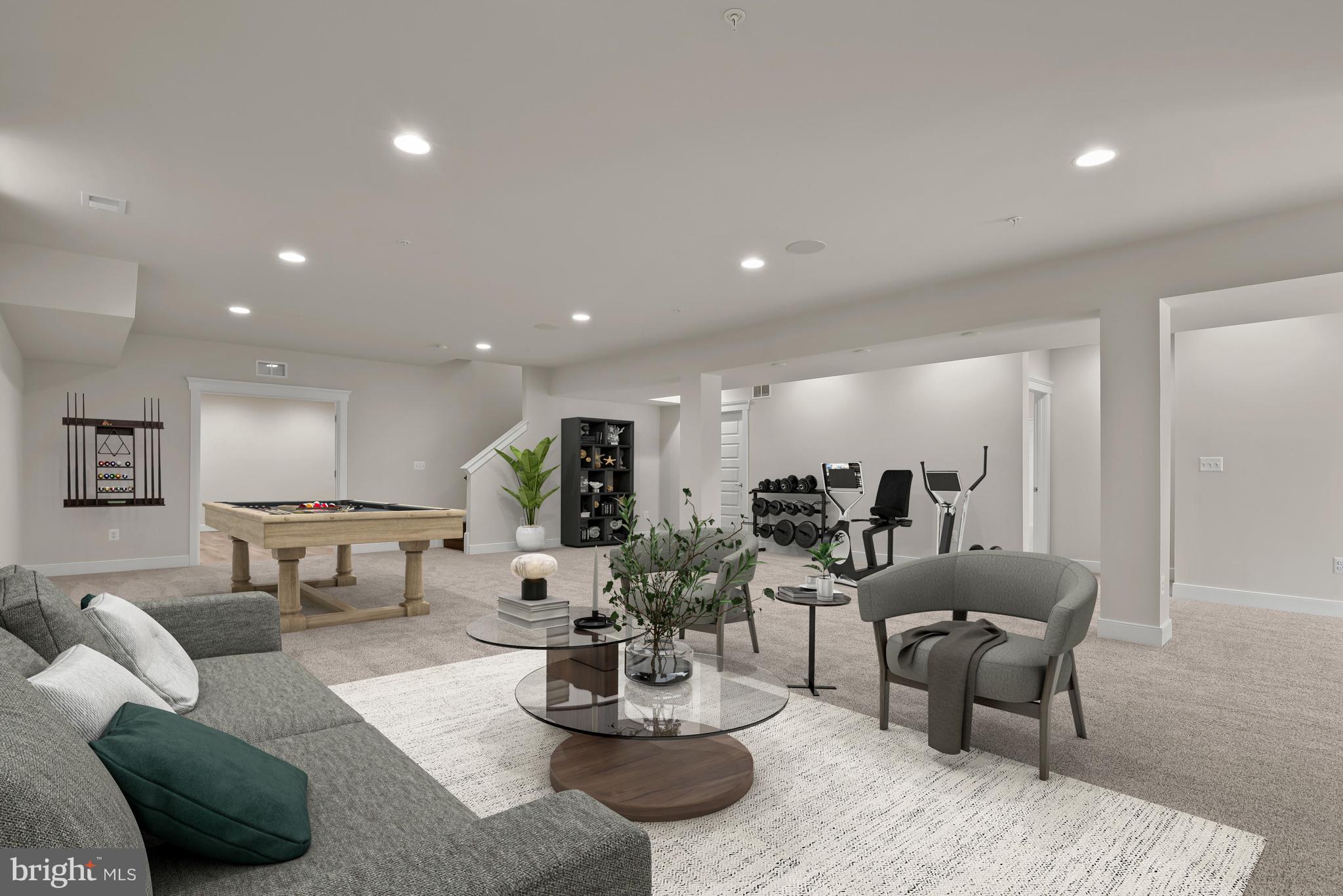 2844 Water Strider Way Odenton, MD 21113 - Photo 6 of 66 Lower Level Staged Using Virtual Tools