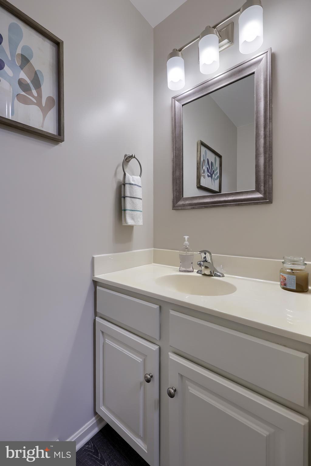 35 Field Lane Lititz, PA 17543 - Photo 24 of 49 a bathroom with a sink and a mirror