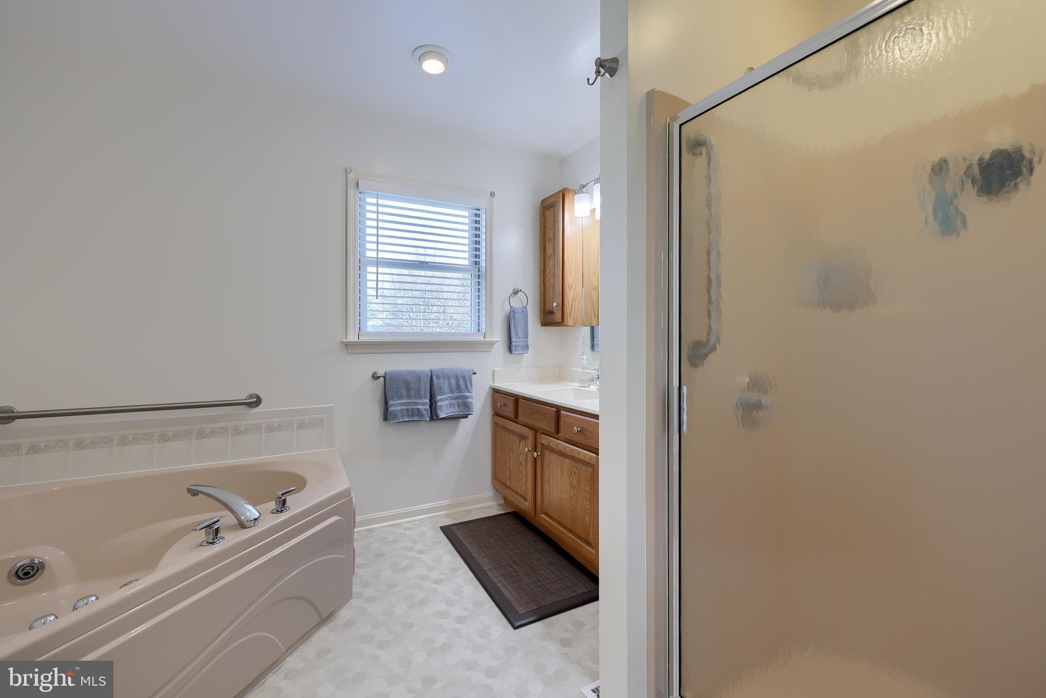 35 Field Lane Lititz, PA 17543 - Photo 33 of 49 a bathroom with a tub sink and mirror