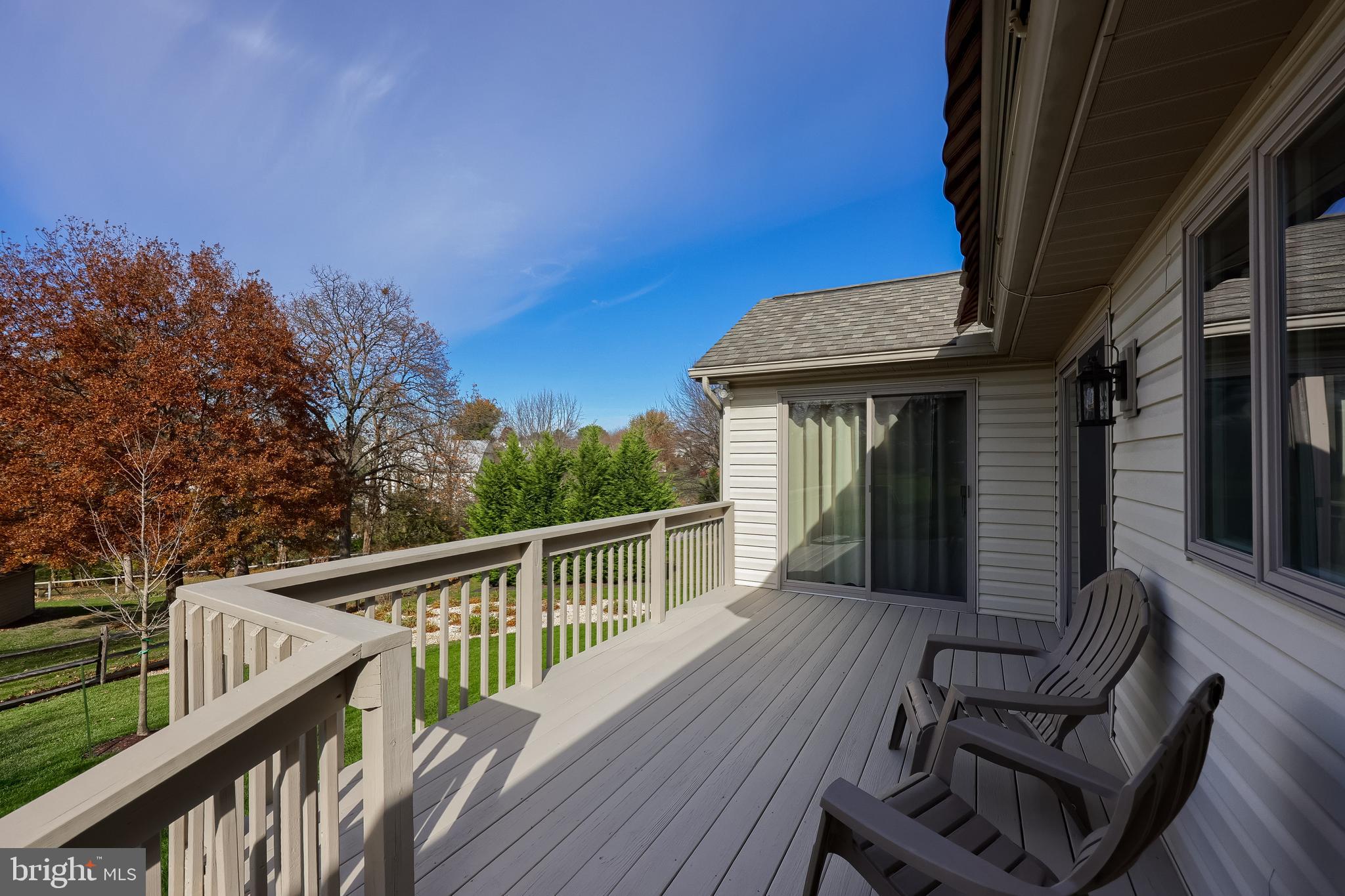 35 Field Lane Lititz, PA 17543 - Photo 39 of 49 a view of a chair and tables in the balcony